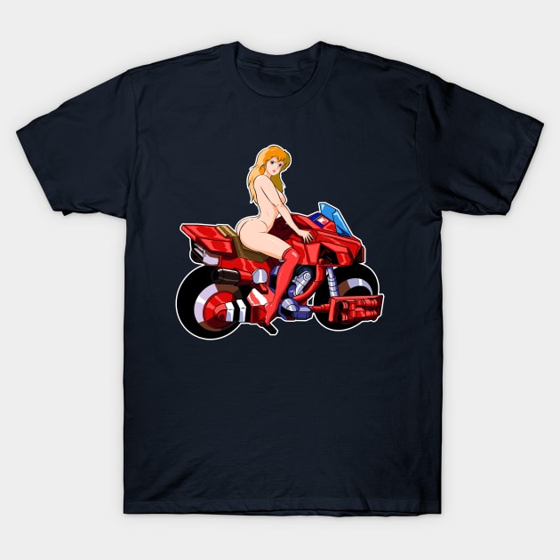 GirlBike T-Shirt by Robotech/Macross and Anime design's
